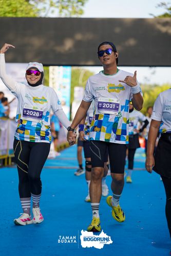 Race photo from Taman Budaya x BOGORUN 2025