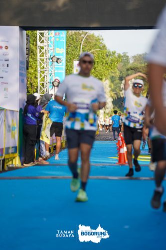Race photo from Taman Budaya x BOGORUN 2025