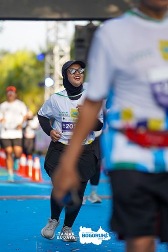 Race photo from Taman Budaya x BOGORUN 2025
