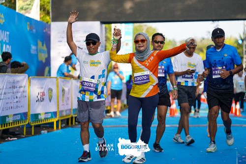 Race photo from Taman Budaya x BOGORUN 2025