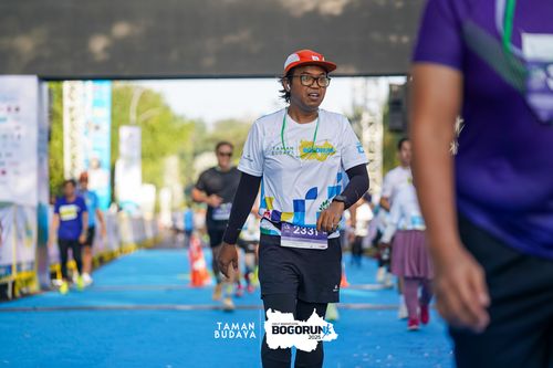 Race photo from Taman Budaya x BOGORUN 2025