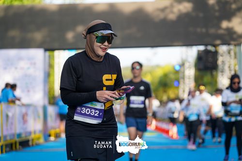 Race photo from Taman Budaya x BOGORUN 2025