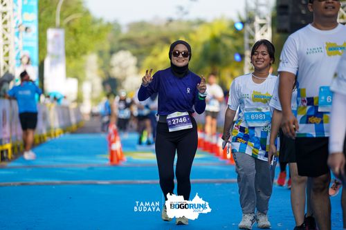 Race photo from Taman Budaya x BOGORUN 2025