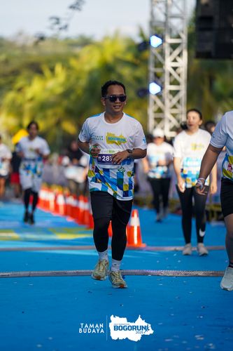 Race photo from Taman Budaya x BOGORUN 2025