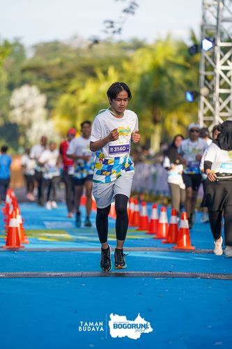 Race photo from Taman Budaya x BOGORUN 2025