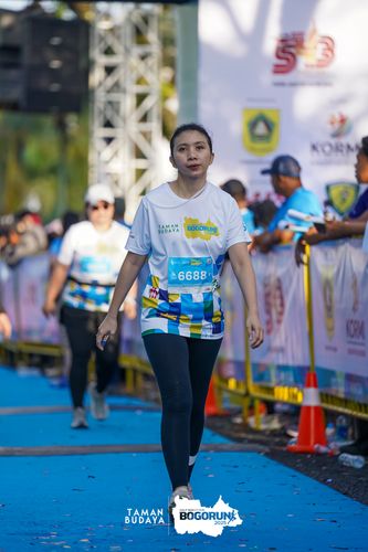 Race photo from Taman Budaya x BOGORUN 2025
