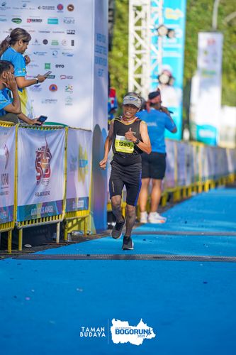 Race photo from Taman Budaya x BOGORUN 2025