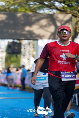 Race photo from Taman Budaya x BOGORUN 2025