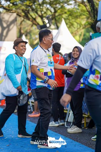 Race photo from Taman Budaya x BOGORUN 2025
