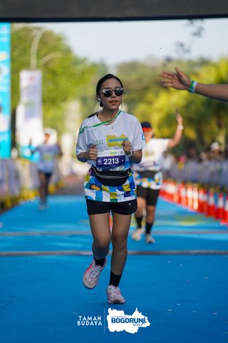 Race photo from Taman Budaya x BOGORUN 2025