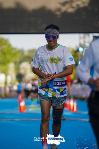 Race photo from Taman Budaya x BOGORUN 2025