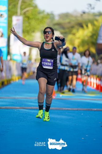 Race photo from Taman Budaya x BOGORUN 2025