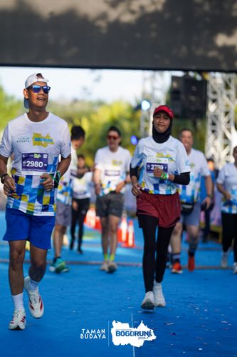 Race photo from Taman Budaya x BOGORUN 2025