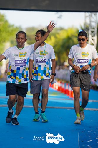 Race photo from Taman Budaya x BOGORUN 2025