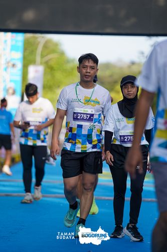 Race photo from Taman Budaya x BOGORUN 2025