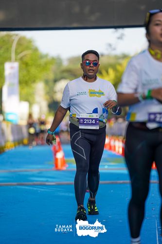 Race photo from Taman Budaya x BOGORUN 2025