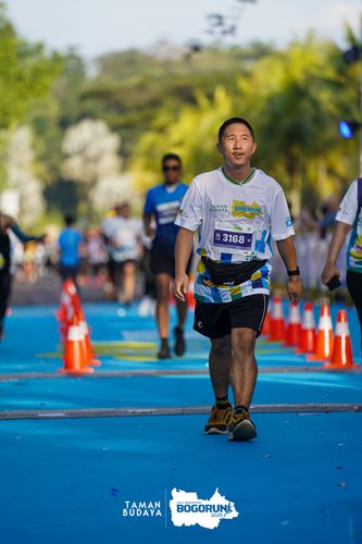 Race photo from Taman Budaya x BOGORUN 2025
