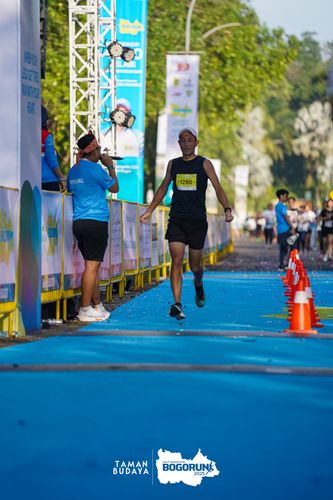 Race photo from Taman Budaya x BOGORUN 2025