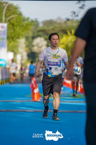 Race photo from Taman Budaya x BOGORUN 2025