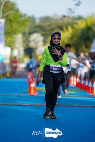 Race photo from Taman Budaya x BOGORUN 2025