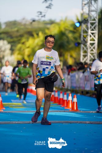 Race photo from Taman Budaya x BOGORUN 2025