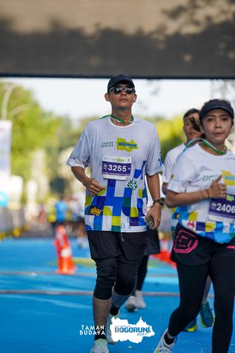 Race photo from Taman Budaya x BOGORUN 2025