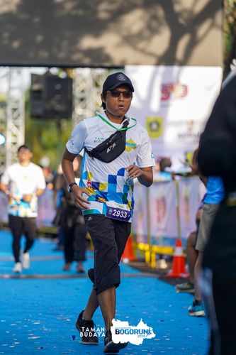 Race photo from Taman Budaya x BOGORUN 2025