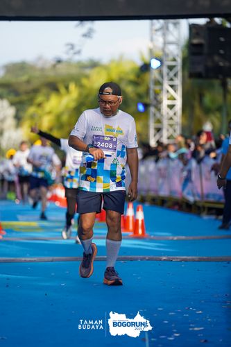 Race photo from Taman Budaya x BOGORUN 2025