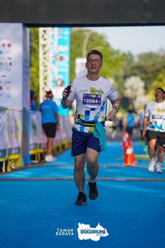 Race photo from Taman Budaya x BOGORUN 2025