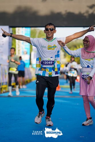 Race photo from Taman Budaya x BOGORUN 2025