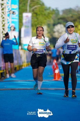 Race photo from Taman Budaya x BOGORUN 2025