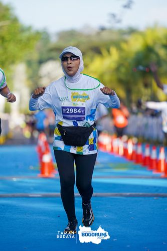 Race photo from Taman Budaya x BOGORUN 2025