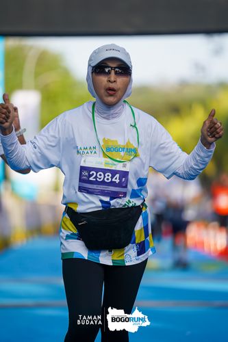 Race photo from Taman Budaya x BOGORUN 2025