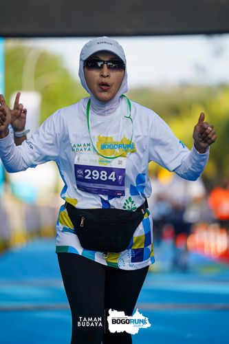 Race photo from Taman Budaya x BOGORUN 2025
