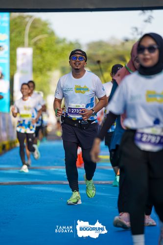 Race photo from Taman Budaya x BOGORUN 2025