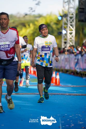 Race photo from Taman Budaya x BOGORUN 2025