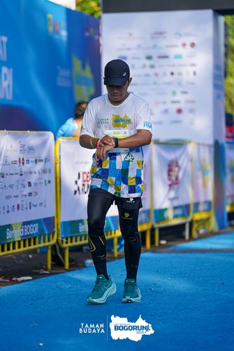 Race photo from Taman Budaya x BOGORUN 2025