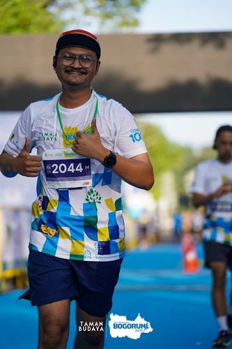 Race photo from Taman Budaya x BOGORUN 2025