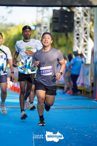 Race photo from Taman Budaya x BOGORUN 2025