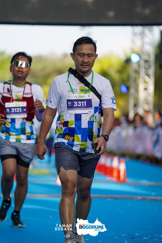Race photo from Taman Budaya x BOGORUN 2025