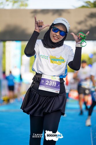 Race photo from Taman Budaya x BOGORUN 2025