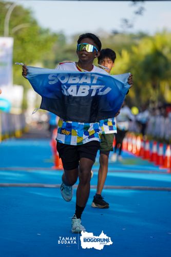 Race photo from Taman Budaya x BOGORUN 2025