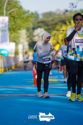 Race photo from Taman Budaya x BOGORUN 2025