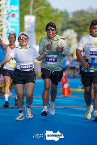 Race photo from Taman Budaya x BOGORUN 2025