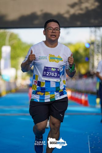 Race photo from Taman Budaya x BOGORUN 2025