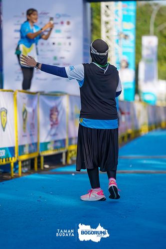 Race photo from Taman Budaya x BOGORUN 2025