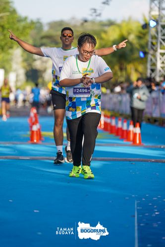 Race photo from Taman Budaya x BOGORUN 2025