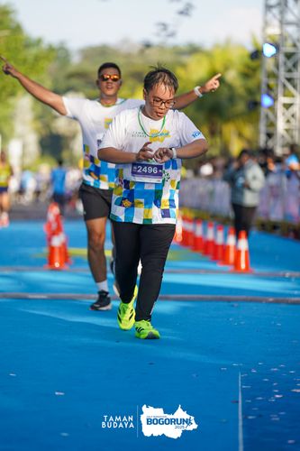Race photo from Taman Budaya x BOGORUN 2025