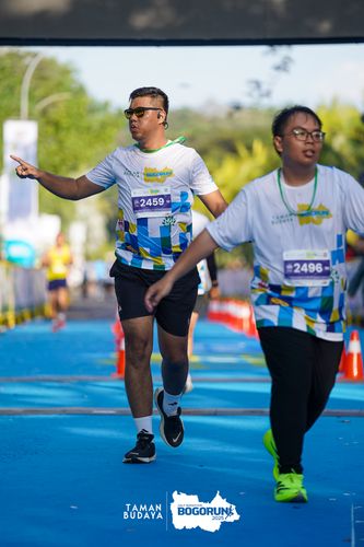 Race photo from Taman Budaya x BOGORUN 2025