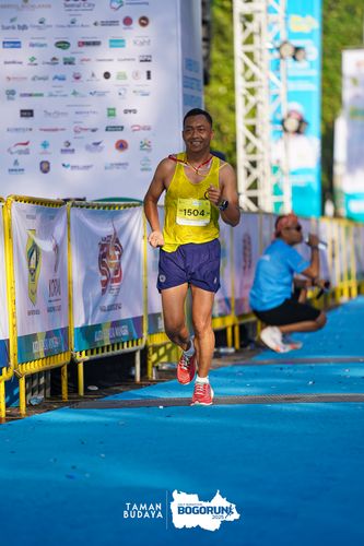 Race photo from Taman Budaya x BOGORUN 2025